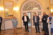 Delegacja podczas pobytu odwiedziła pałac Bielińskich w Otwocku Wielkim., 